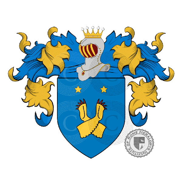 Coat of arms of family Troian