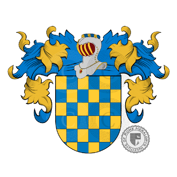 Coat of arms of family Lebrón