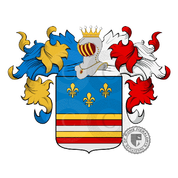 Coat of arms of family Abbiosi