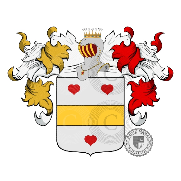 Coat of arms of family Carioso