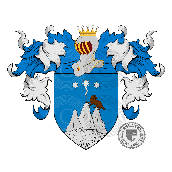 Coat of arms of family Moscardini
