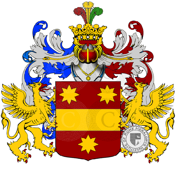 Wappen der Familie Minucci