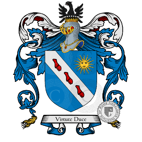 Coat of arms of family Berlia