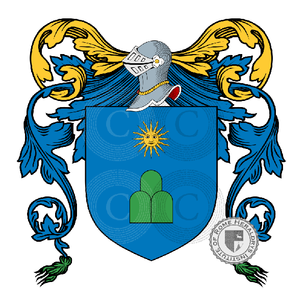 Coat of arms of family Catalani