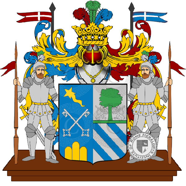 Coat of arms of family baldoni