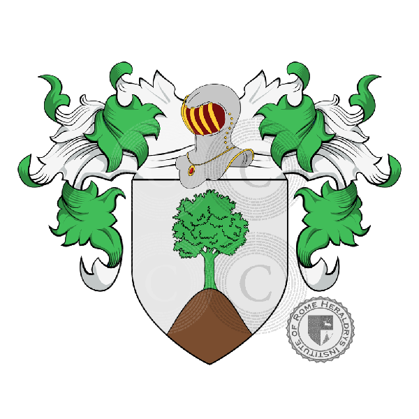 Coat of arms of family Muntone