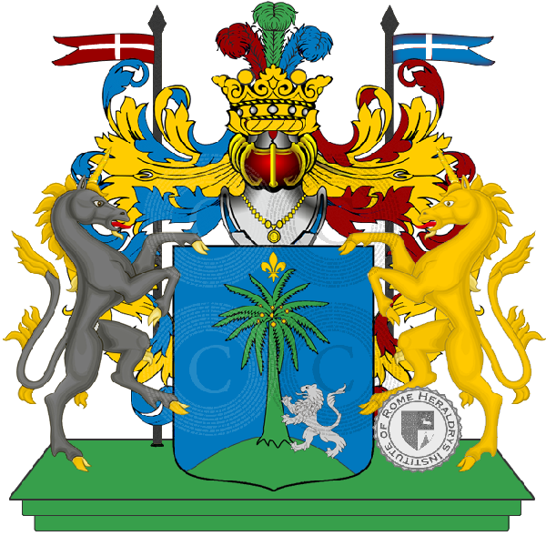 Coat of arms of family Palmeri