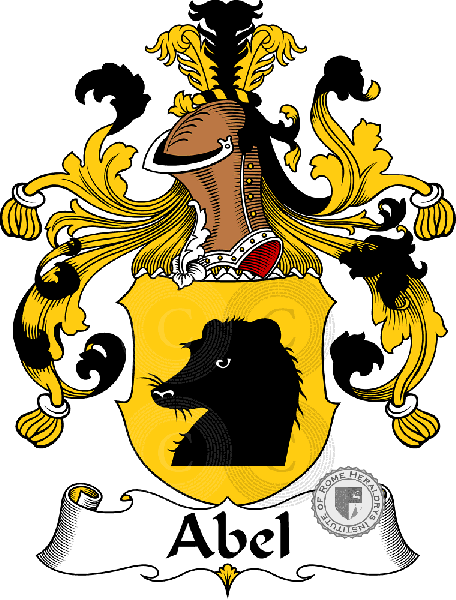 Coat of arms of family Abel