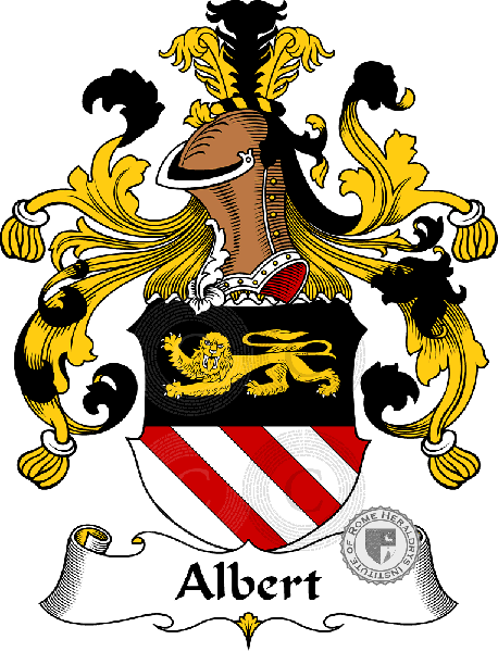 Coat of arms of family Albert