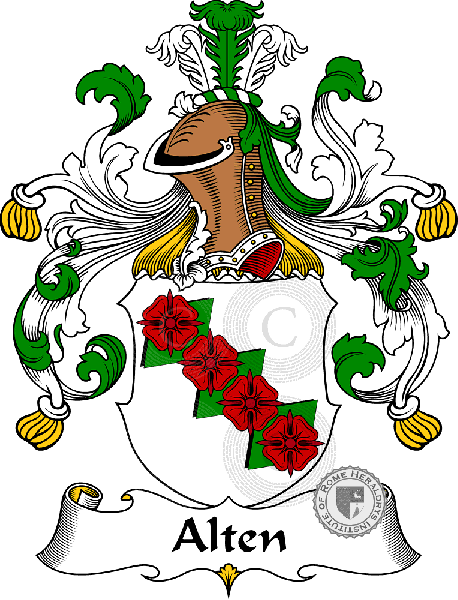 Coat of arms of family Alten