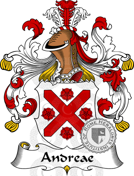 Coat of arms of family Andreae