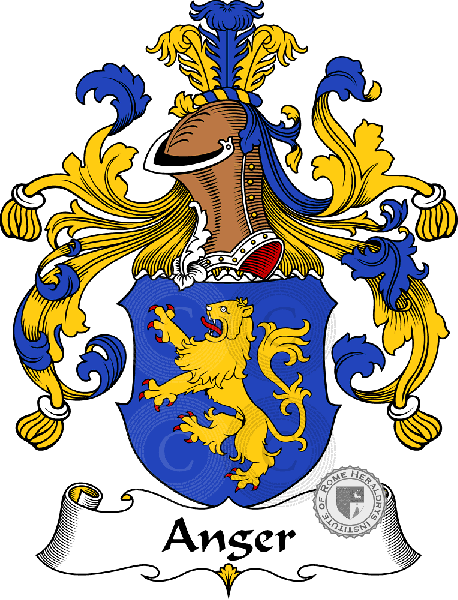 Coat of arms of family Anger