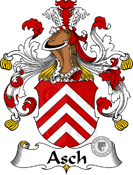 Coat of arms of family Asch