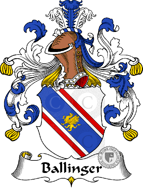 Coat of arms of family Ballinger