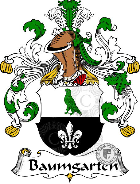 Coat of arms of family Baumgarten