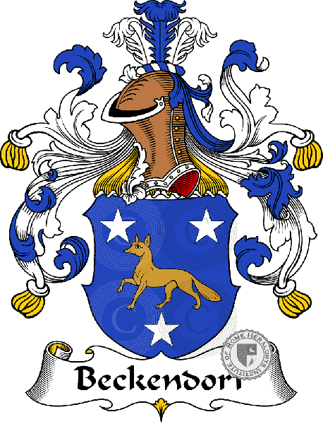 Coat of arms of family Beckendorf