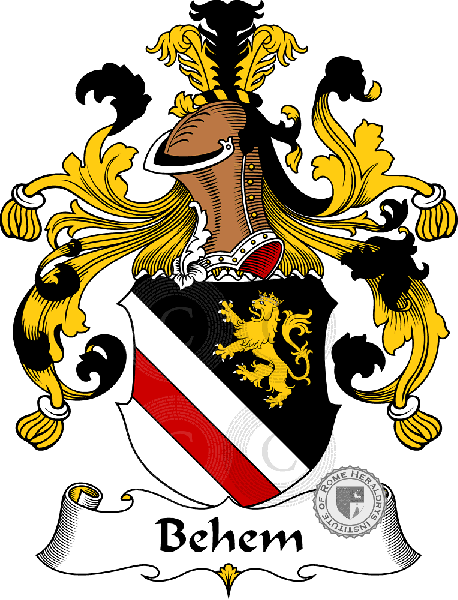 Coat of arms of family Behem