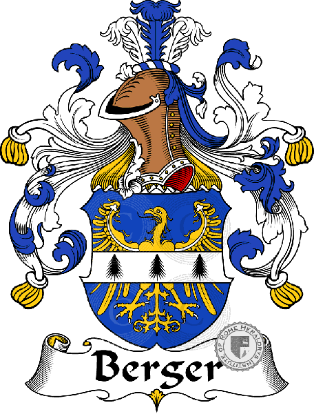 Coat of arms of family Berger