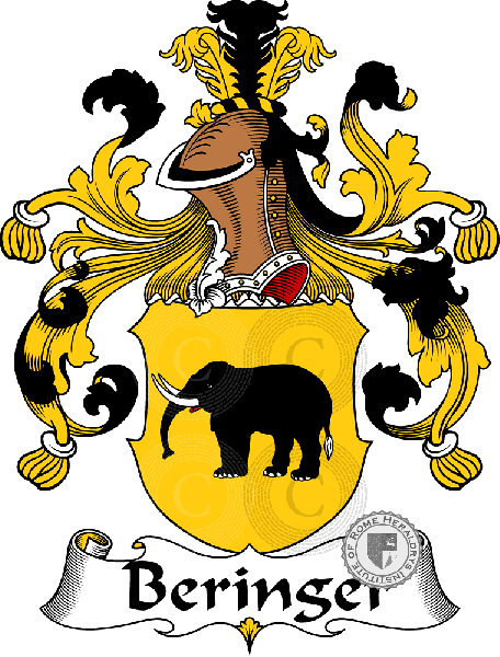 Coat of arms of family Beringer