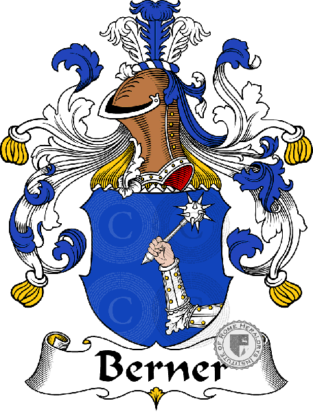 Coat of arms of family Berner
