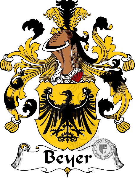 Coat of arms of family Beyer