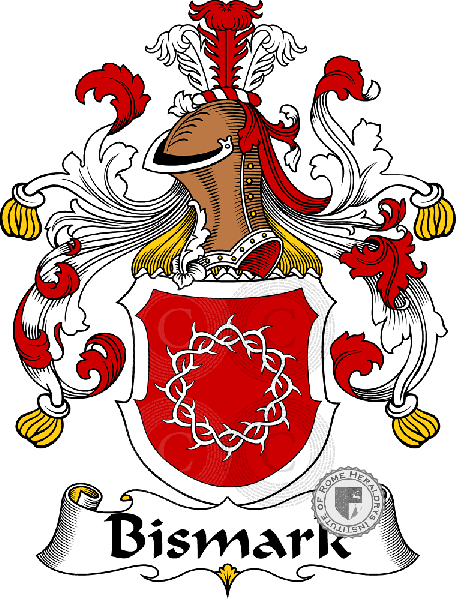 Coat of arms of family Bismark