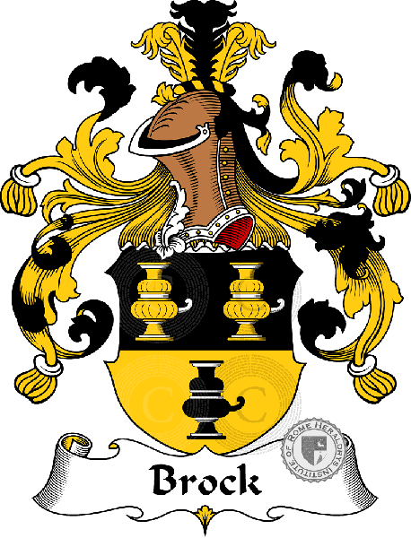Coat of arms of family Brock