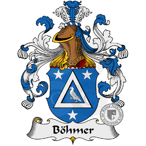 Coat of arms of family Böhmer