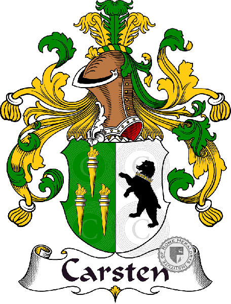 Coat of arms of family Carsten