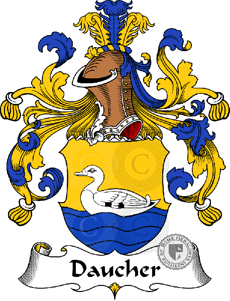 Wappen der Familie Daucher