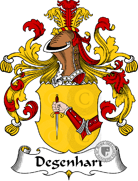 Coat of arms of family Degenhart