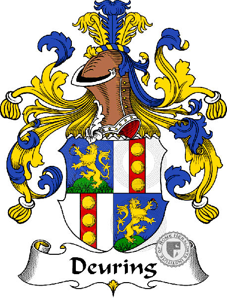 Coat of arms of family Deuring