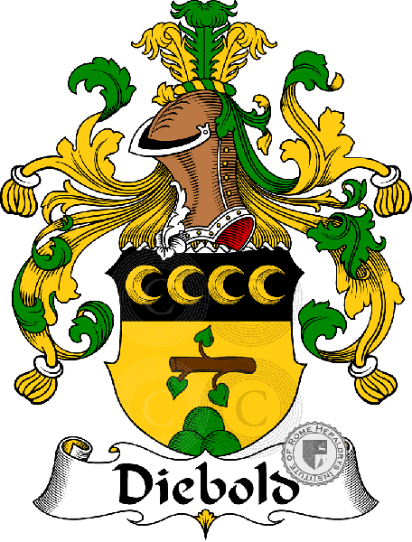Coat of arms of family Diebold