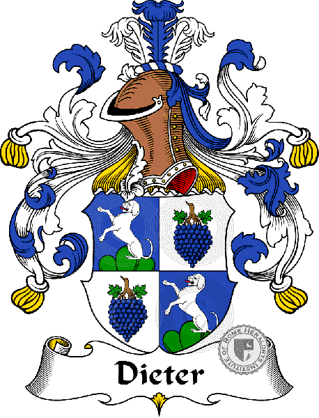 Coat of arms of family Dieter
