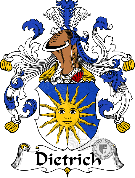 Wappen der Familie Dietrich