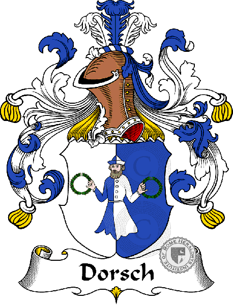 Coat of arms of family Dorsch