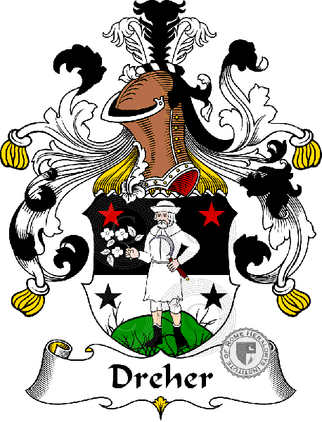 Coat of arms of family Dreher