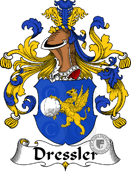 Coat of arms of family Dressler