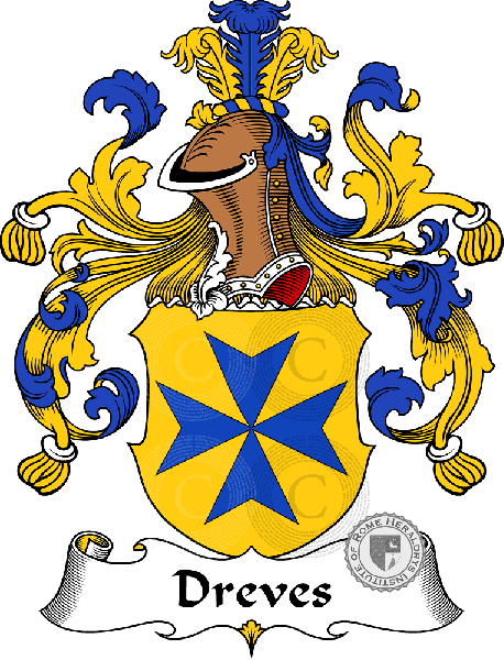 Escudo de la familia Dreves