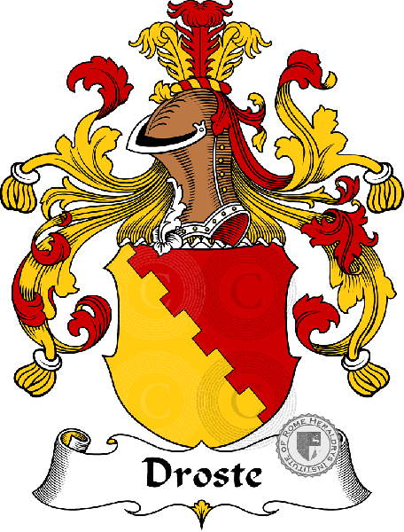 Coat of arms of family Droste