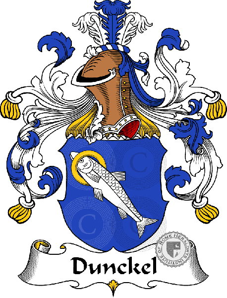 Coat of arms of family Dunckel
