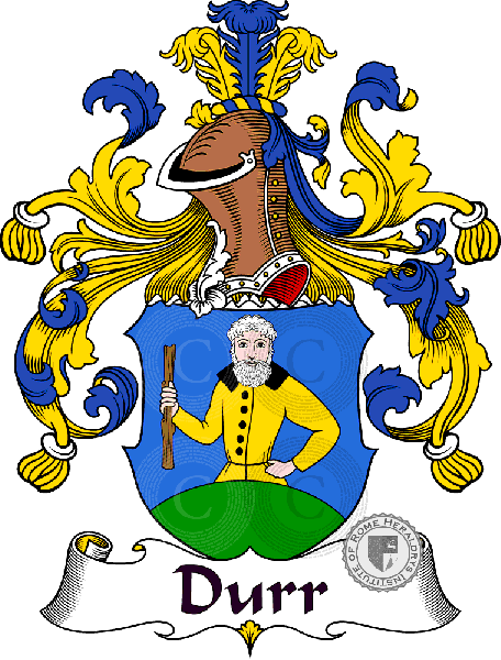 Coat of arms of family Durr