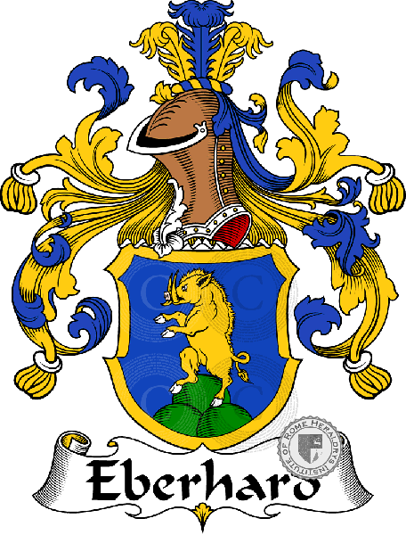Coat of arms of family Eberhard