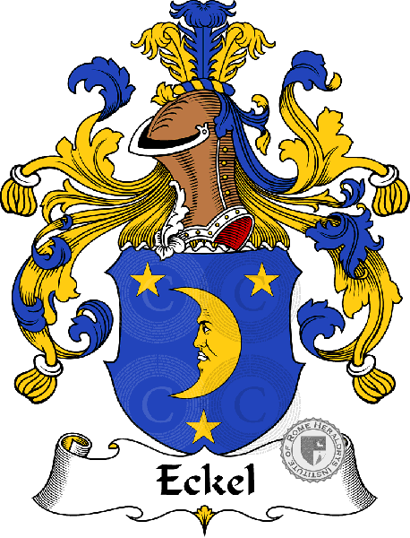 Coat of arms of family Eckel