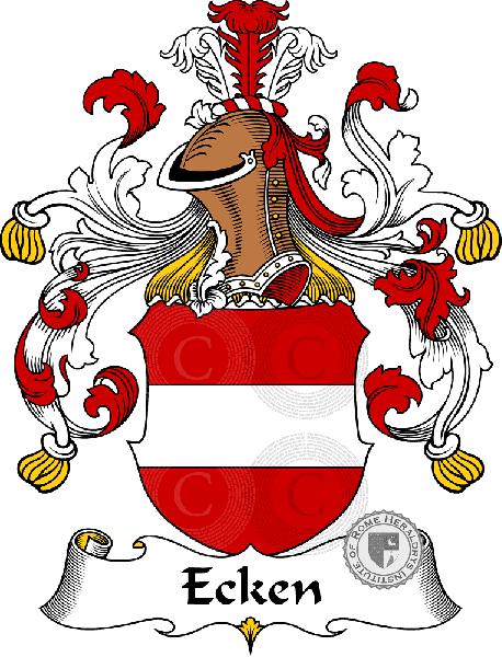 Coat of arms of family Ecken