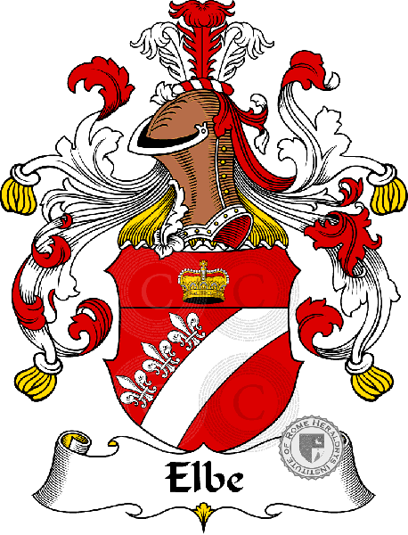 Escudo de la familia Elbe