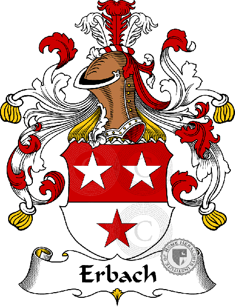Coat of arms of family Erbach
