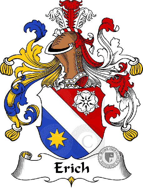 Coat of arms of family Erich