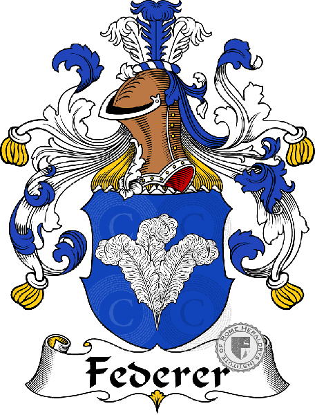 Coat of arms of family Federer