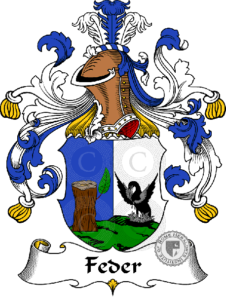 Wappen der Familie Feder
